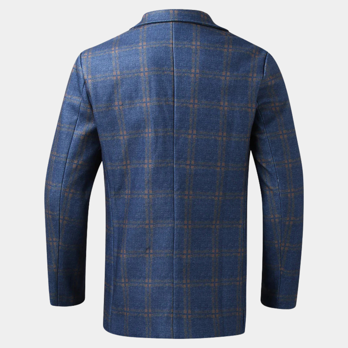 Baxter | Classic Tailored Fit Plaid Suit Blazer
