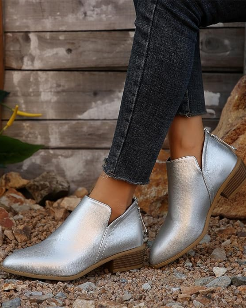 Cordelia | Pointed Toe Ankle Boots
