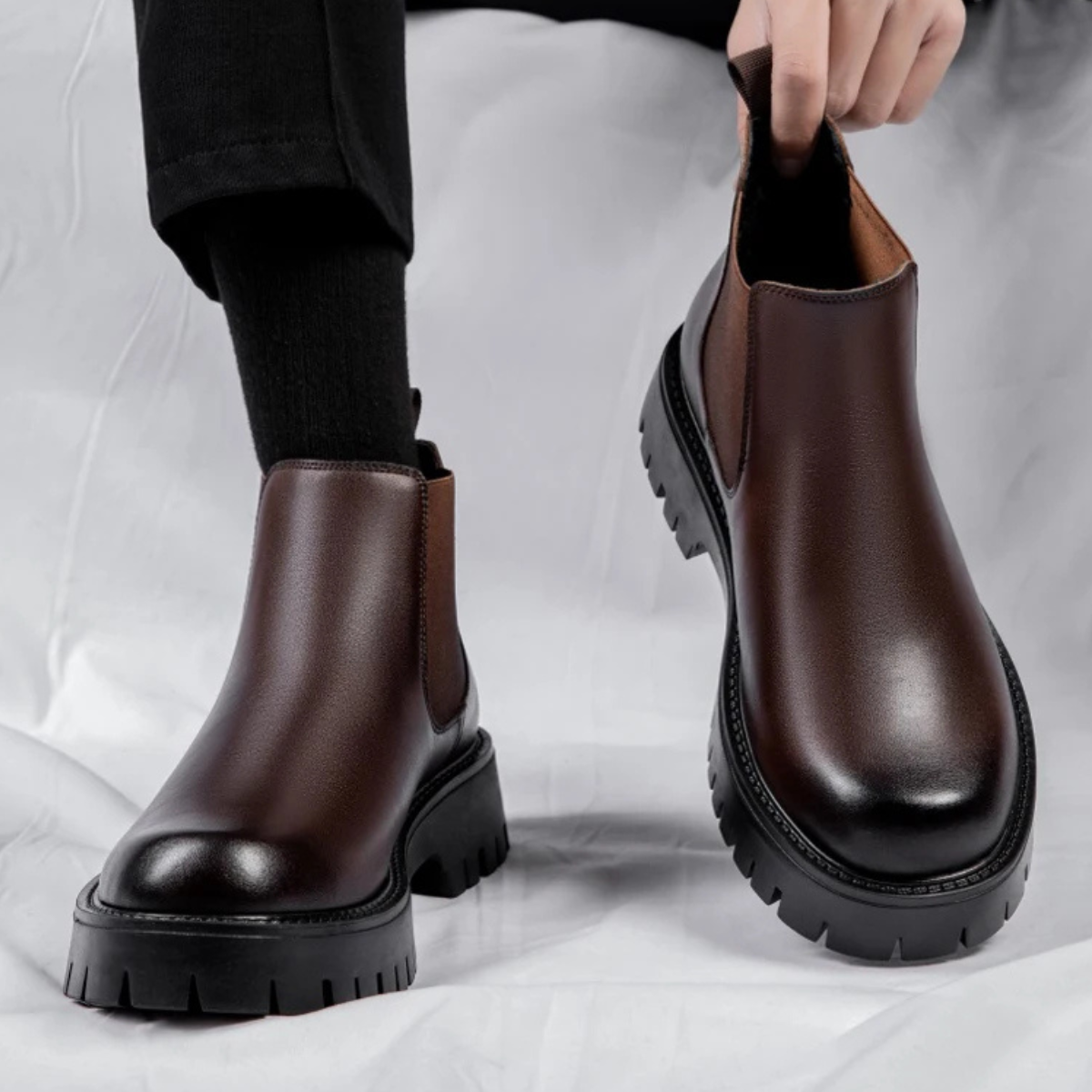 Ansel Chelsea boots