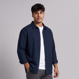 Caden | Men's Breathable Loose Fit Linen Shirt