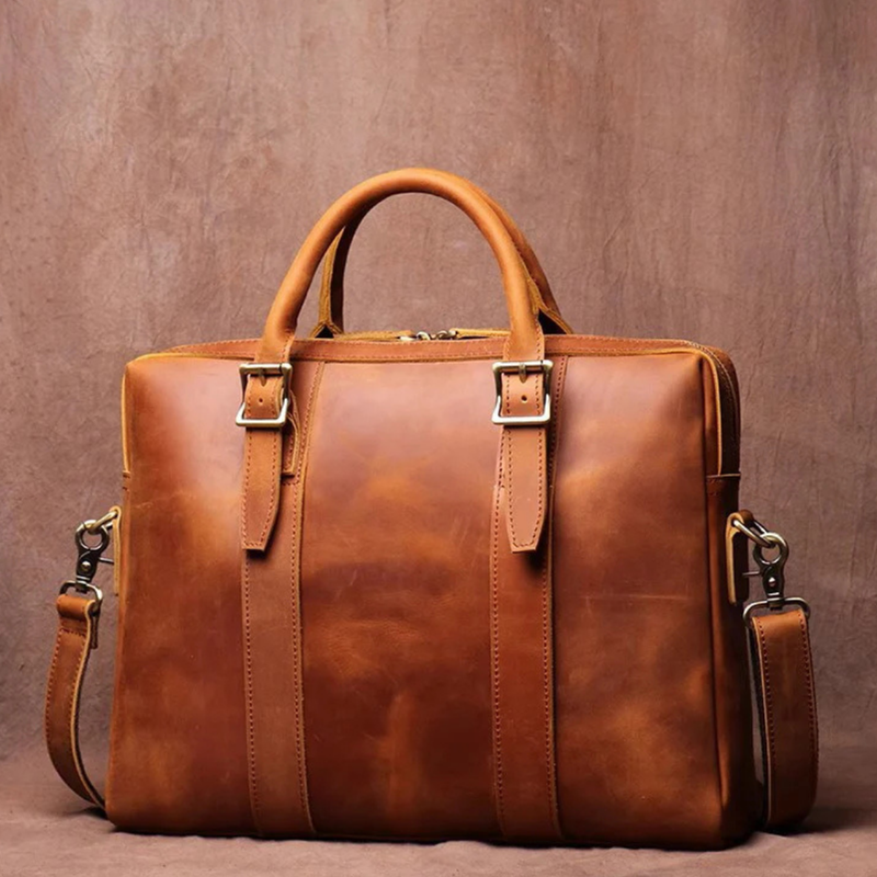Edwin | Vintage Genuine Leather Business Bag