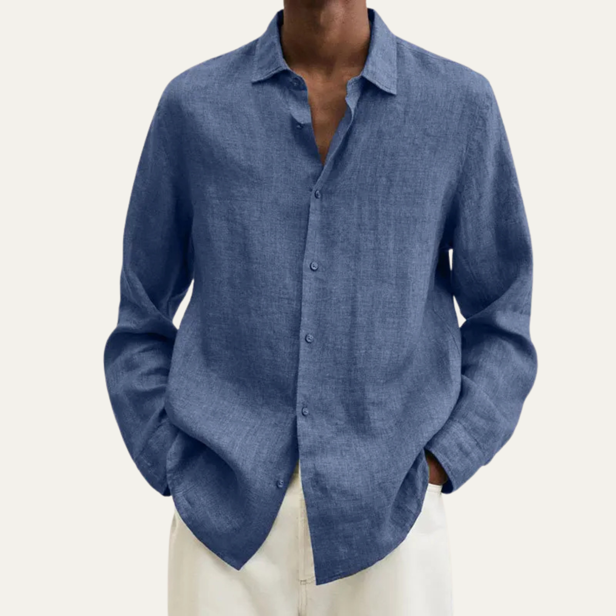 Bentley | Men's Casual Breathable Summer Linen Shirt