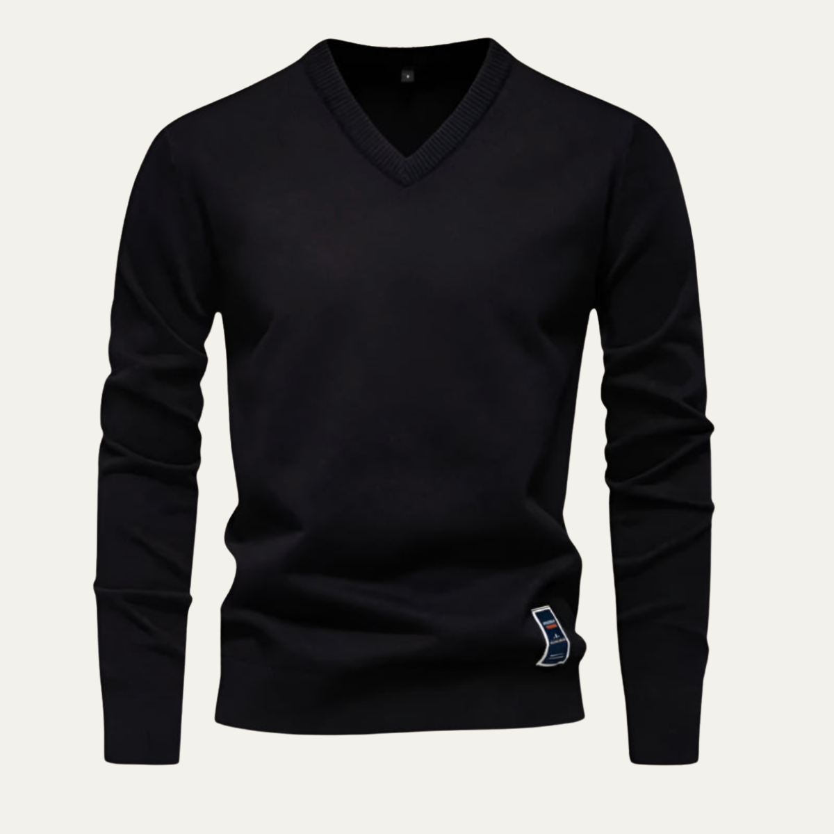 Evander | Men's Merino Wool V-Neck Jumper