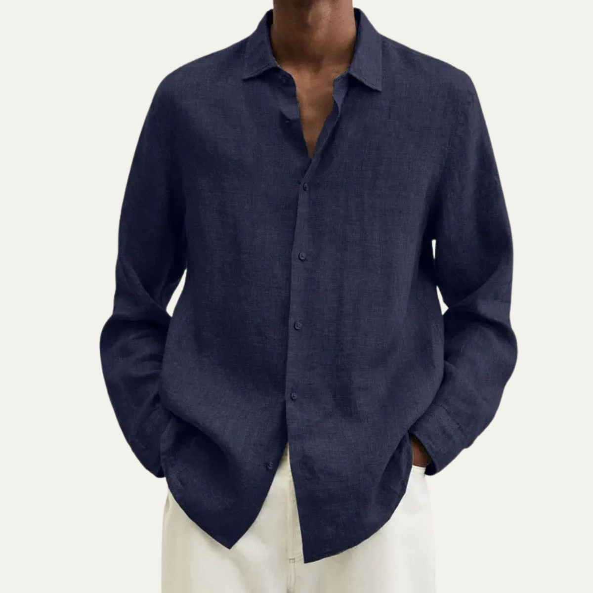 Bentley | Men's Casual Breathable Summer Linen Shirt