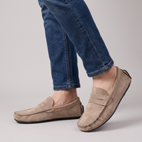 Nasir | Men's Suede Slip On Loafers