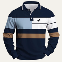 Dane polo shirt in Navy Blue