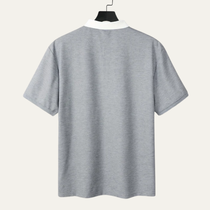 Cassius | Men's Short Sleeve Cotton Blend Polo Shirt