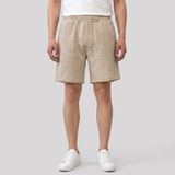 Gary | Textured Casual Fit Drawstring Shorts
