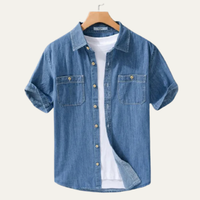 Bexley button-up shirt in Blue
