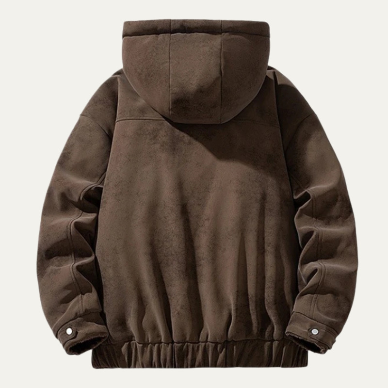 Dashiell puffer jacket styling view 4