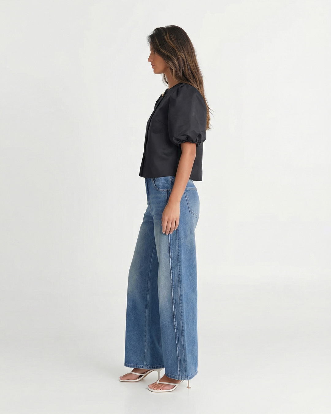Tamara | puff sleeve top
