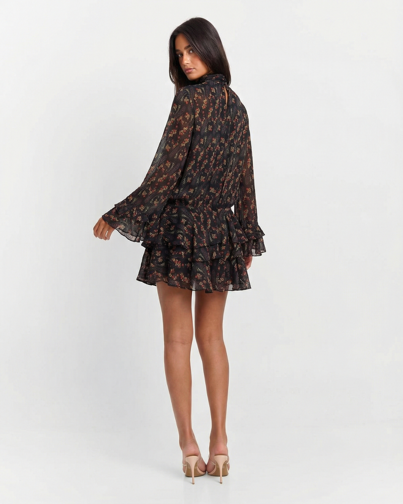 Mary | floral mini dress