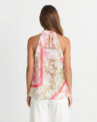 Lena | floral halter top
