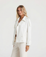 Lexi | cropped trench coat