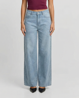 Stella | Wide Leg Studded Jeans