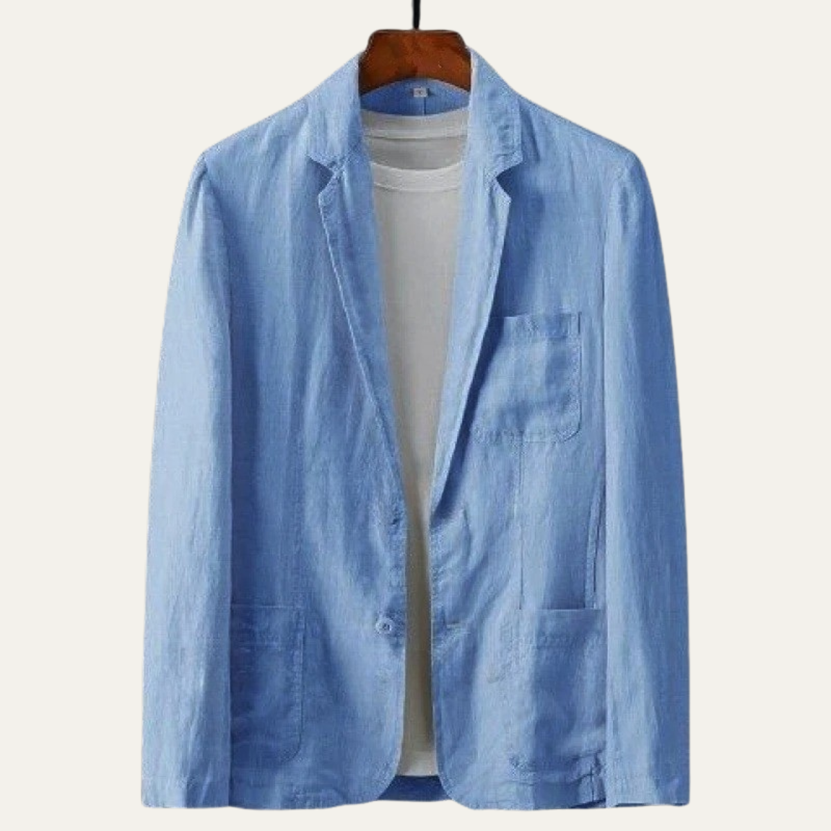 Maximilian summer linen blazer