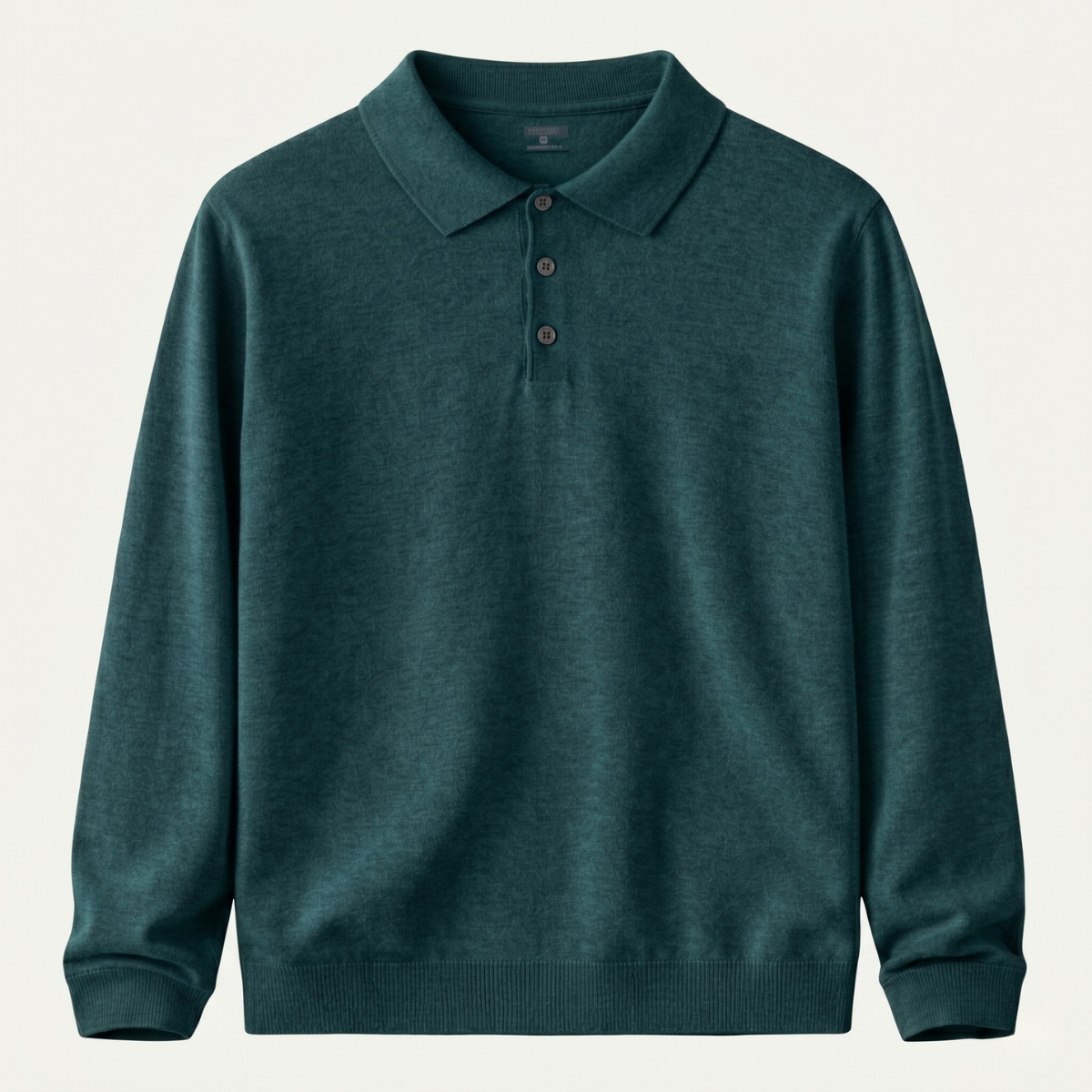 Milton | Merino Wool Knit Smart Casual Polo Jumper
