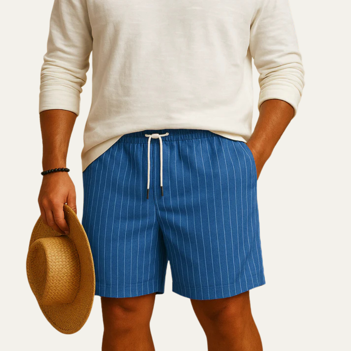 Hamish Summer Shorts Blue