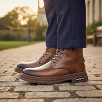 Cranleigh boots pull tab detail
