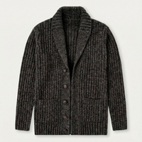 Mark | Chunky Knit Shawl Collar Cardigan