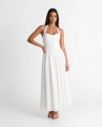 Faye | halter neck dress