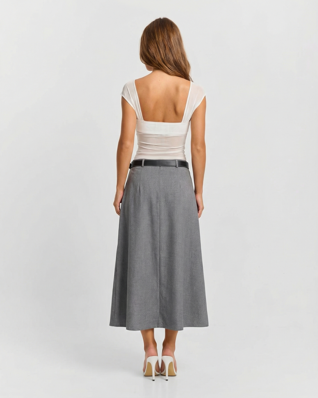 Mabel | pleated skirt