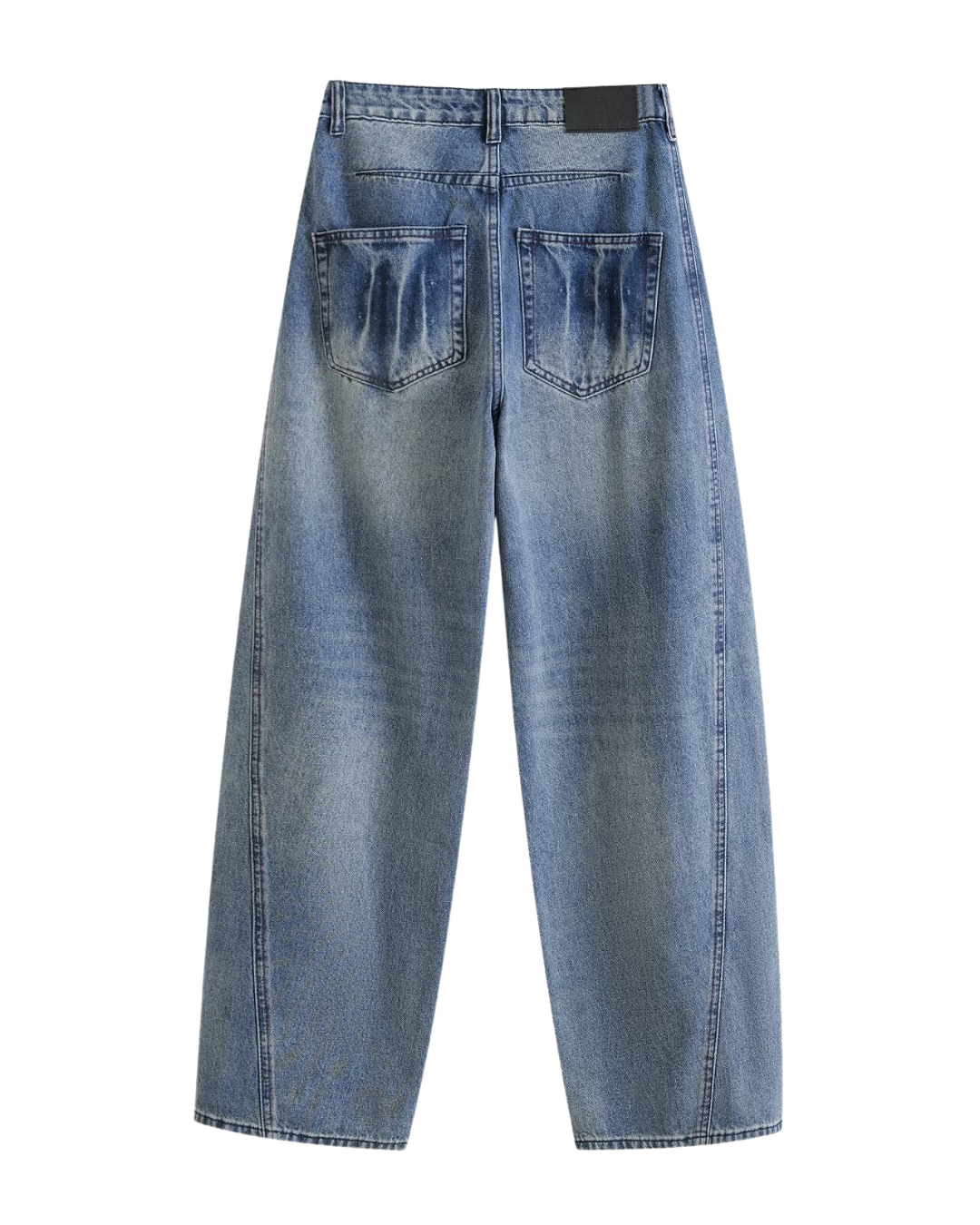 Nell | Vintage Wash Wide Leg Jeans