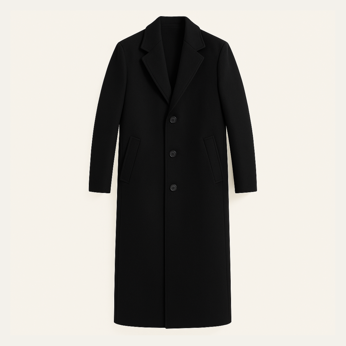Constantine overcoat back detail