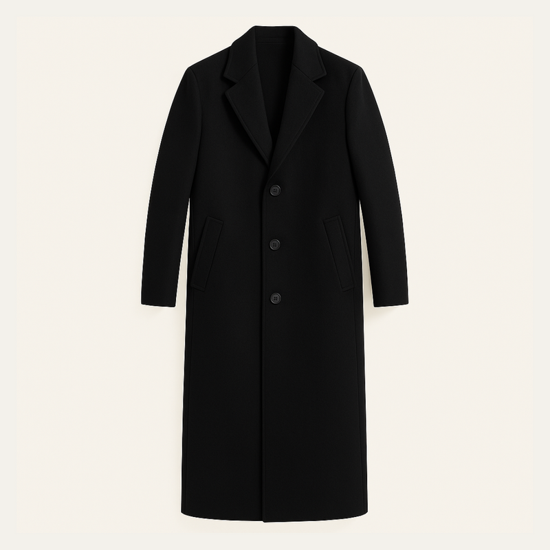 Constantine overcoat back detail