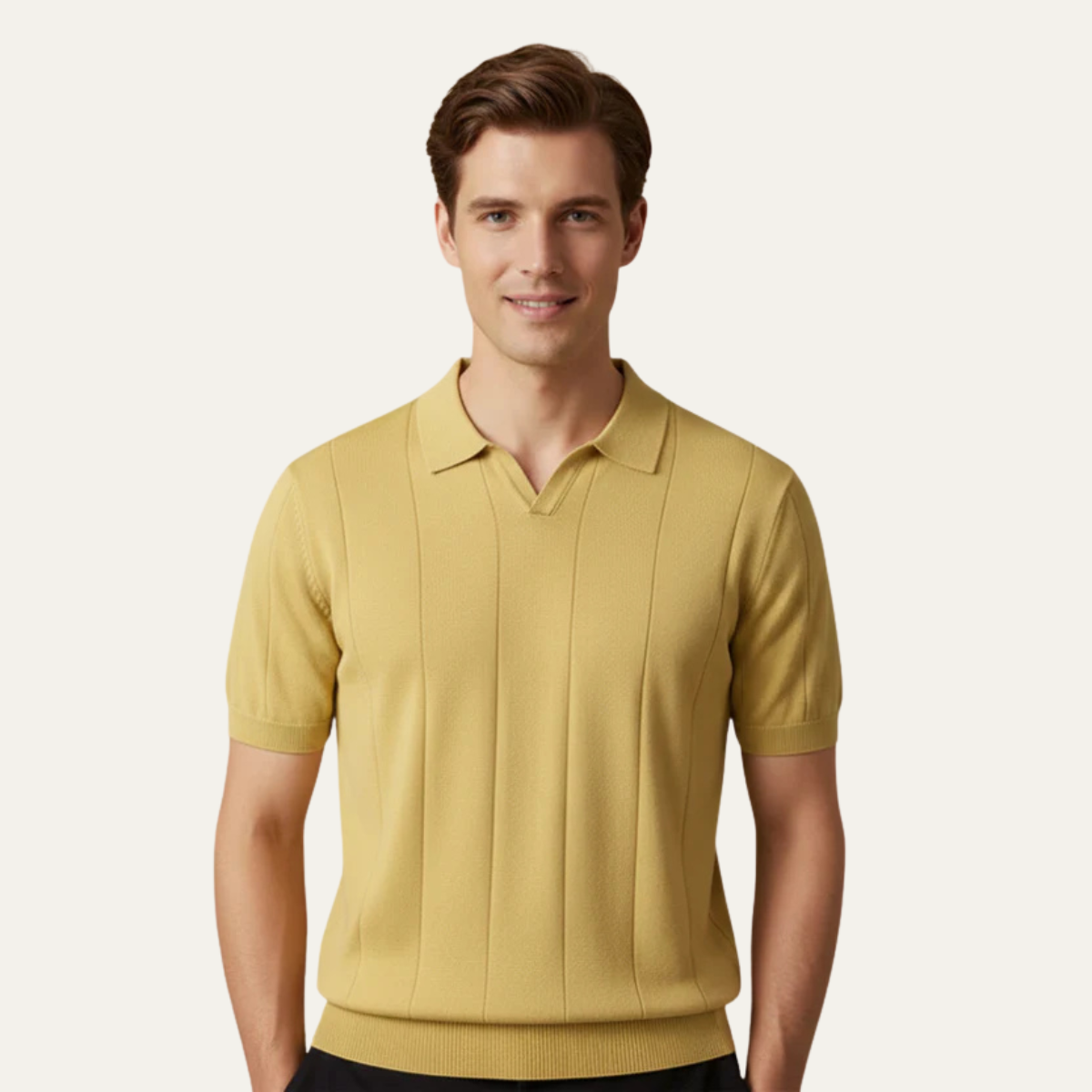 Crispin polo Yellow