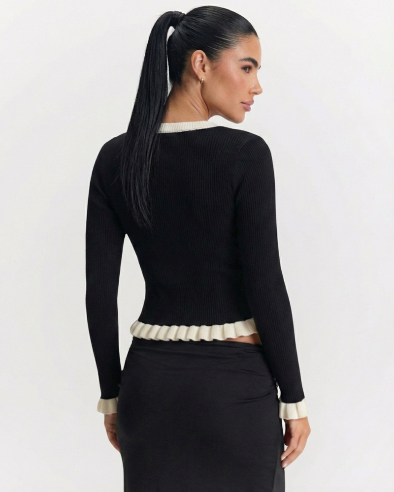 Heidi | ruffle top