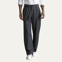 Hector wide leg pinstripe trousers Grey