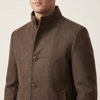 Egerton overcoat styling detail, third view