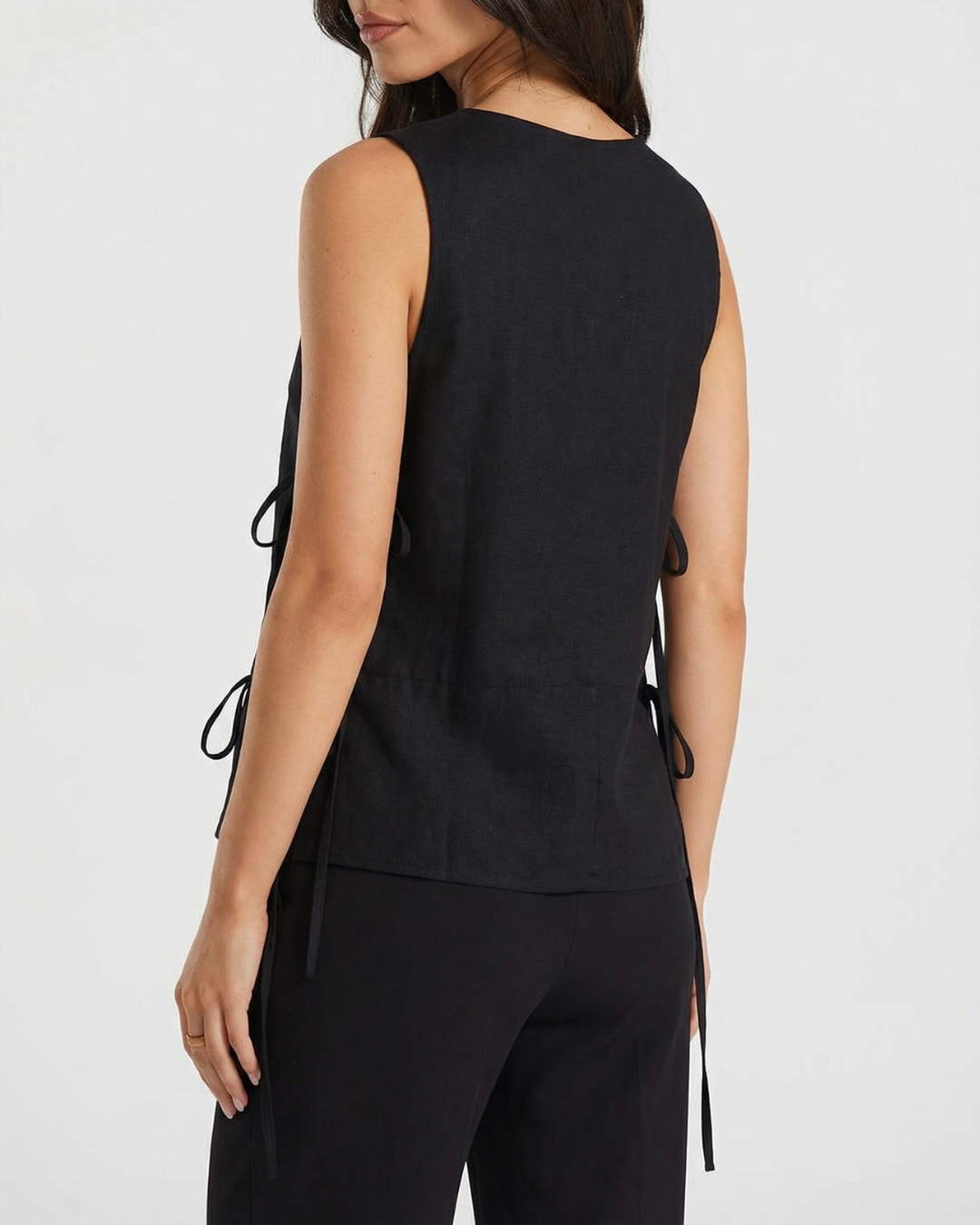 Eliana | tie front top