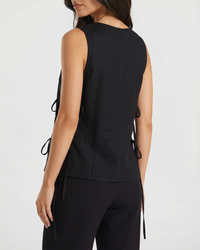 Eliana | tie front top
