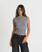 Lydia | cropped sweater vest