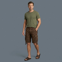 Jake cargo shorts Brown