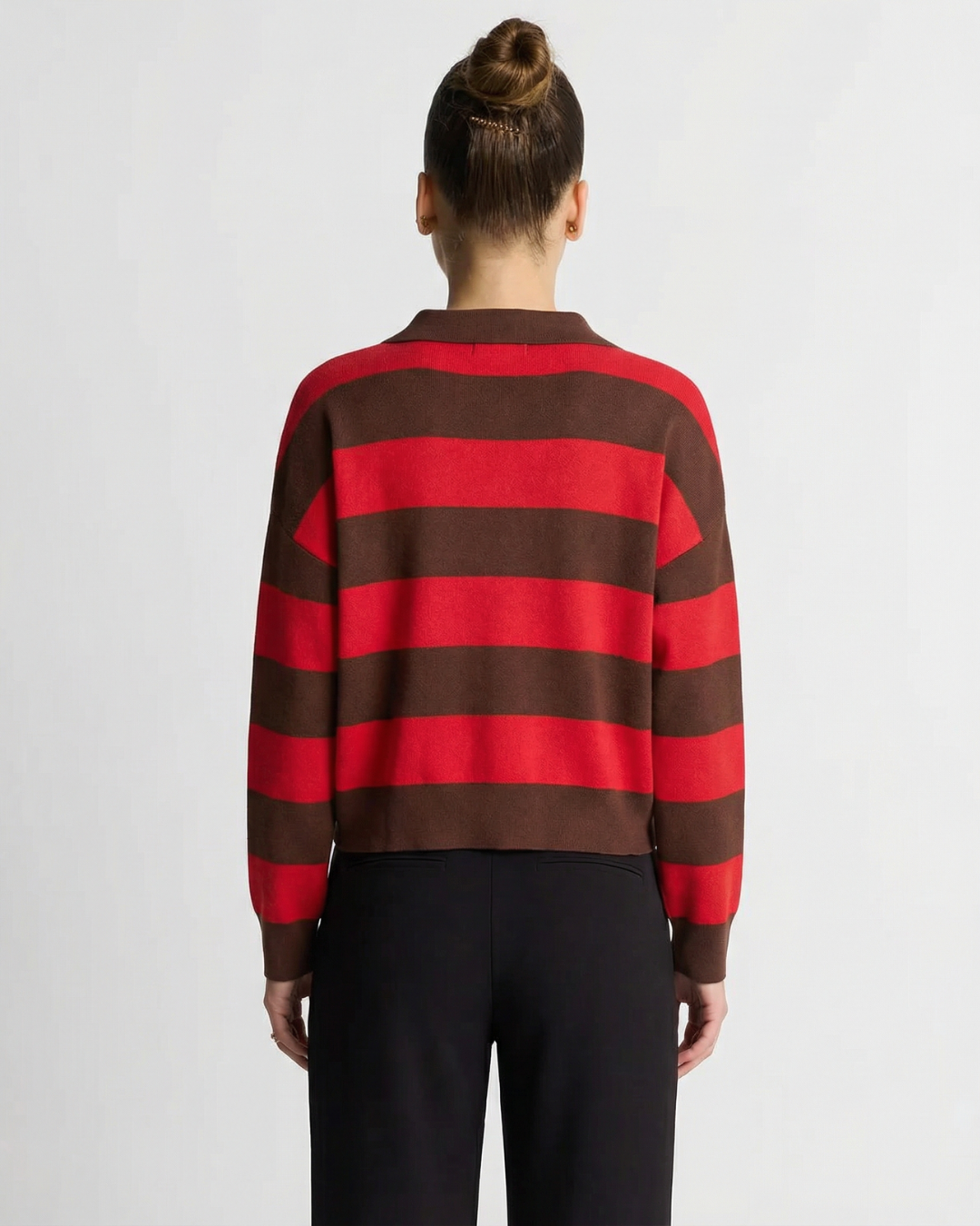 Emilia | striped knit top