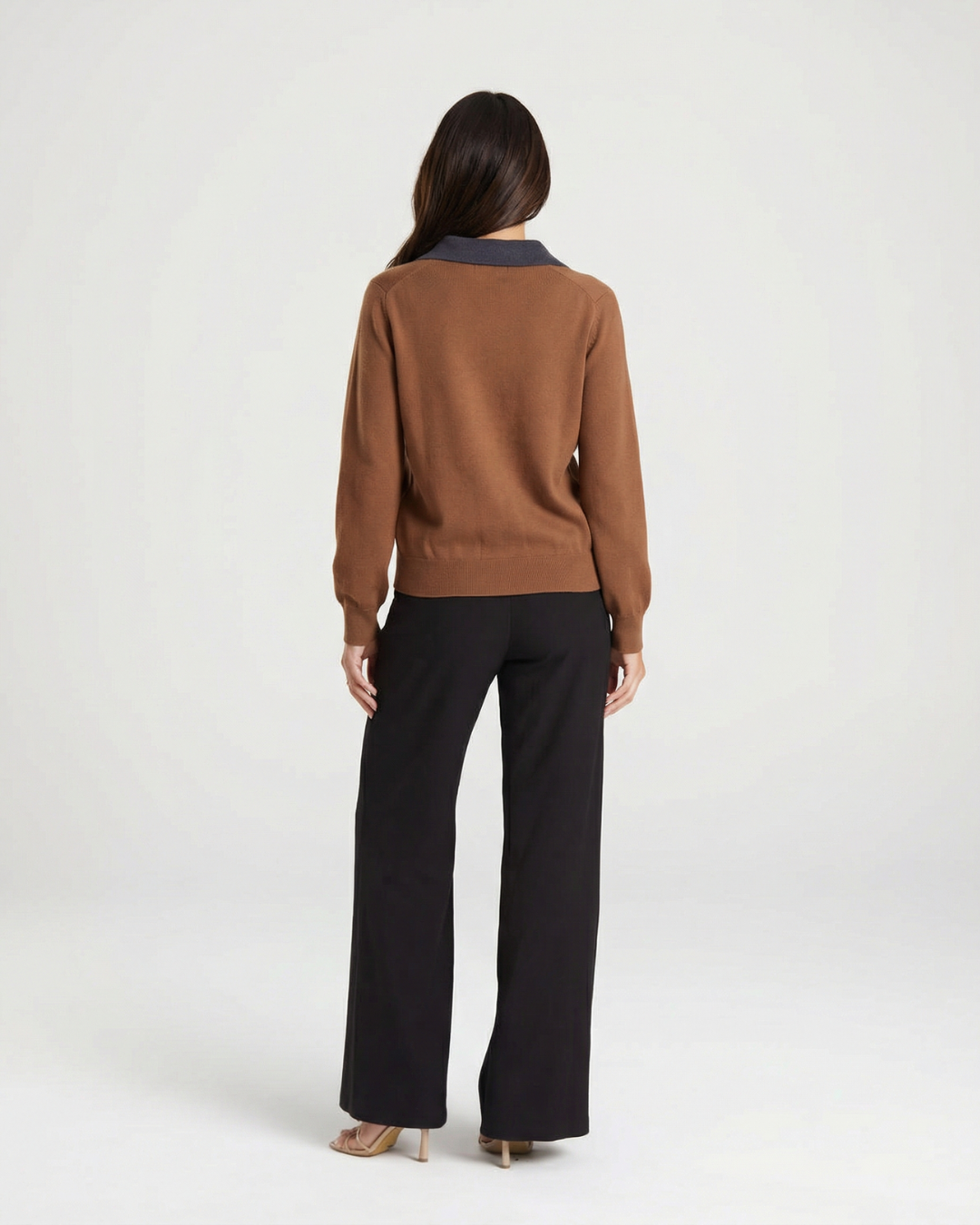 Nora | argyle knit top