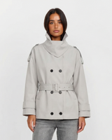 Cora | cropped trench coat