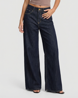Bethany | Dark Wash Wide Leg Jeans
