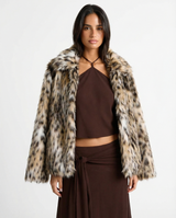 Clementine | animal print jacket