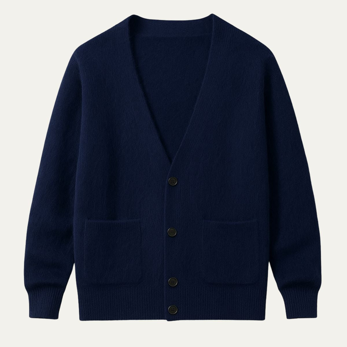 Martin | 100% Cashmere Button-Up Cardigan for Men