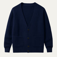 Martin | 100% Cashmere Button-Up Cardigan for Men