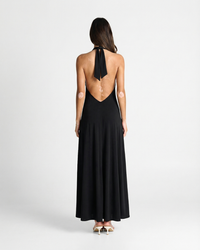 Saffron | halter neck dress