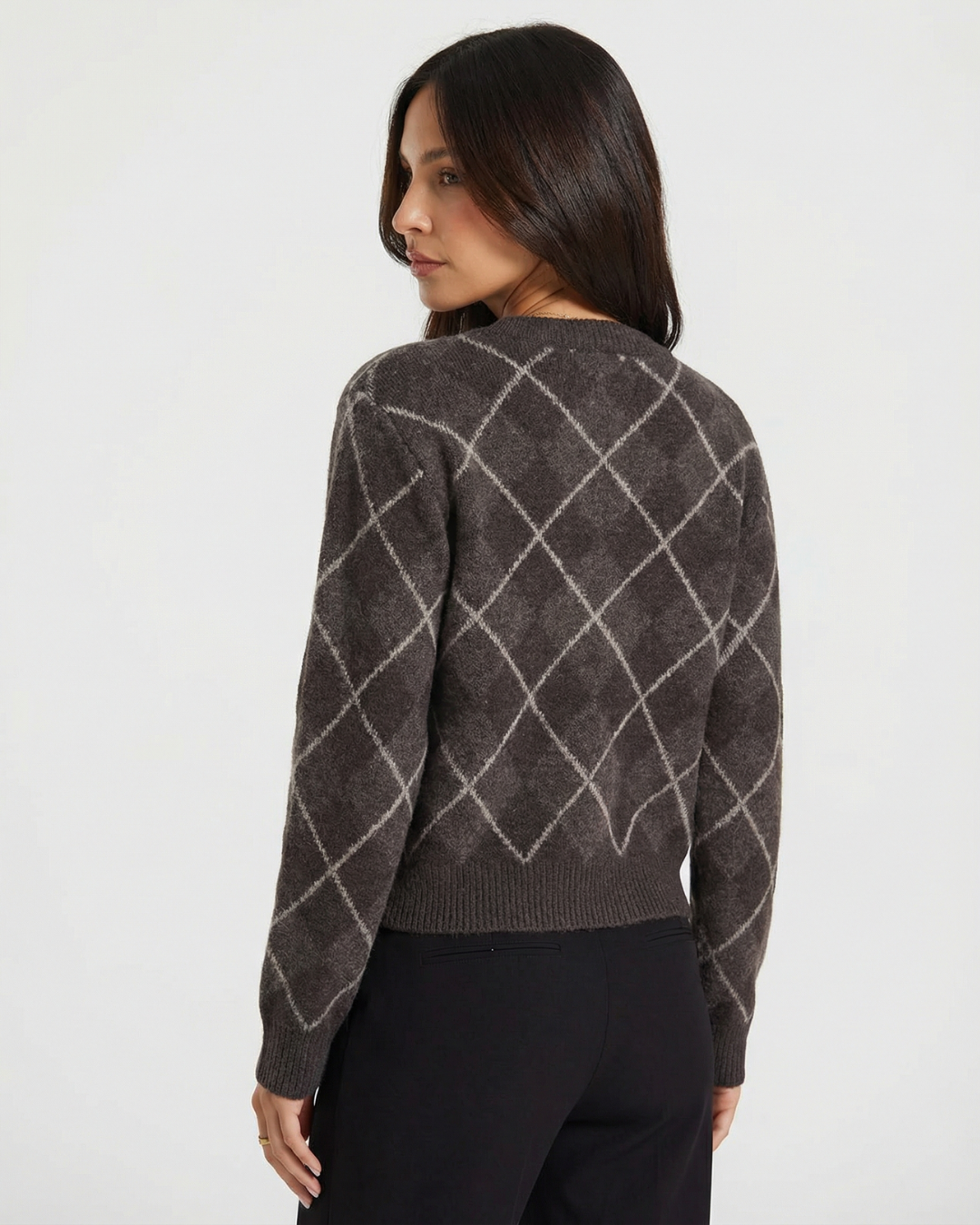 Cressida | argyle knit top