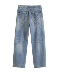 Jasmine | Wide Leg High Waist Jeans