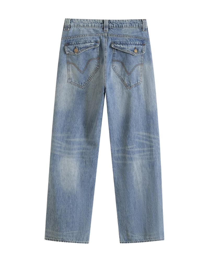 Jasmine | Wide Leg High Waist Jeans
