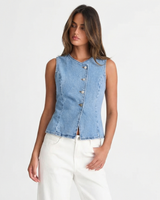 Cressida | denim vest