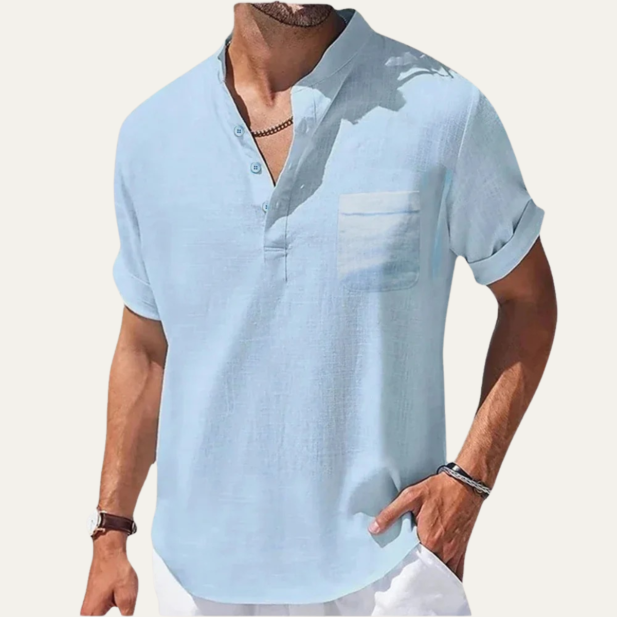 Cameron shirt in Light Blue